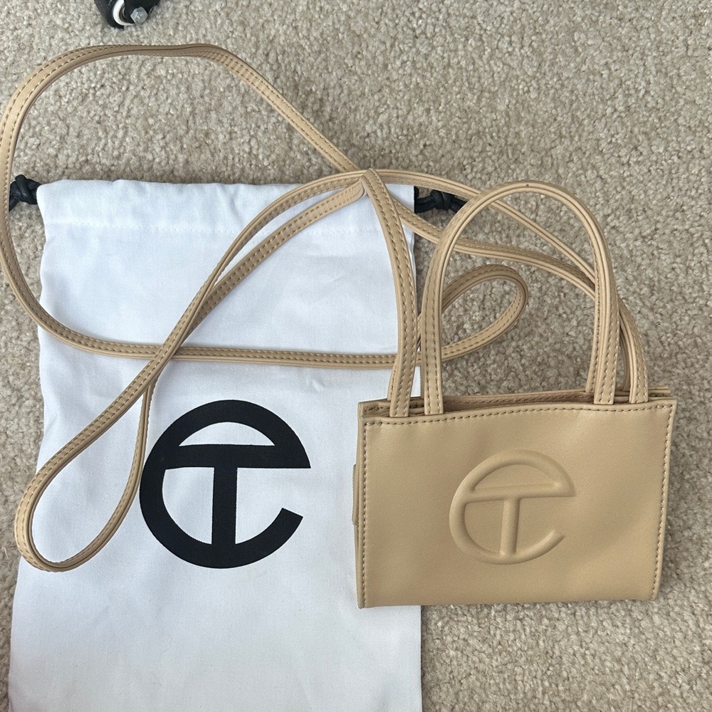 Telfar Beige Mini Bag